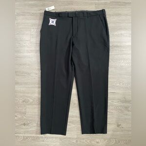 Men's Black IZOD Performance‎ Stretch Dress Pants 40x29 cons